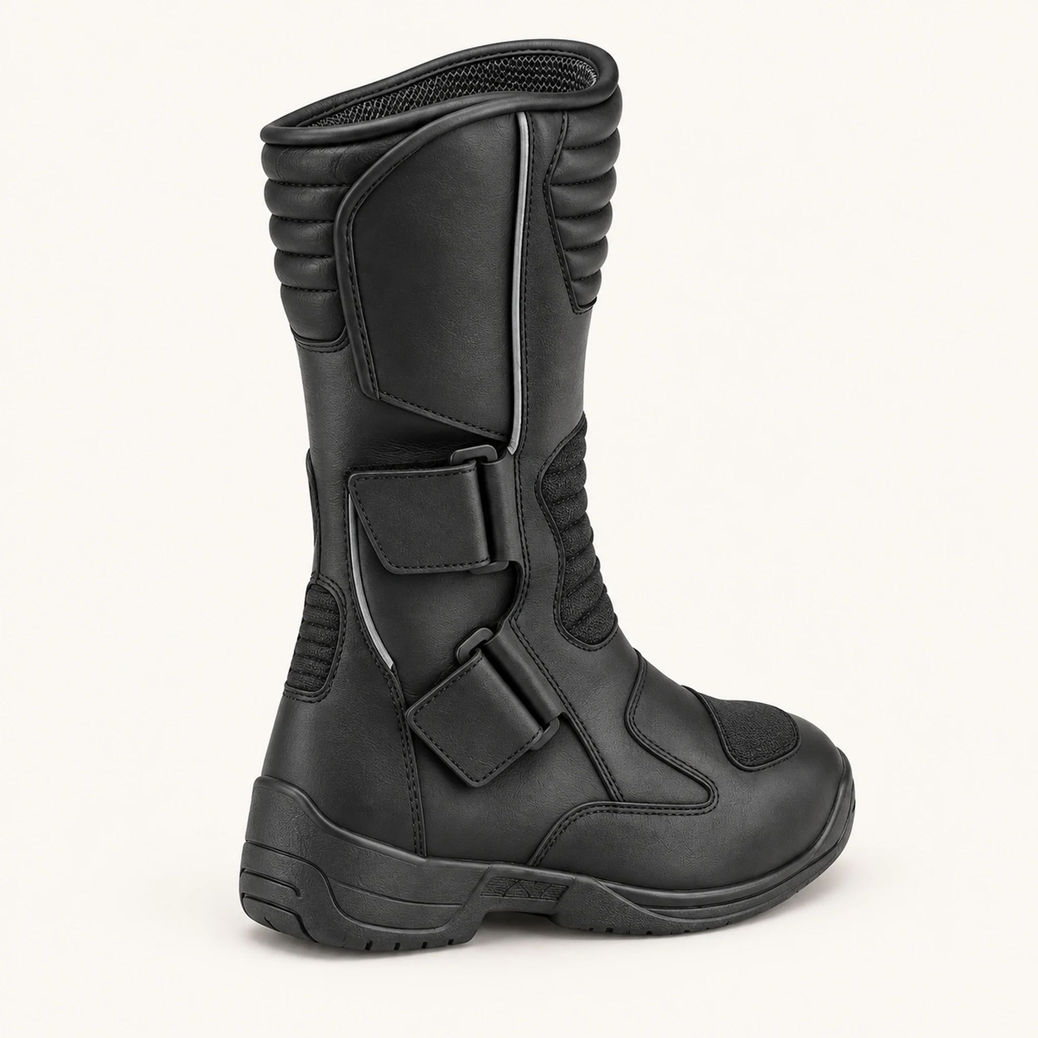 Kochmann Mistral Motorradstiefel in Schwarz, Seitenansicht