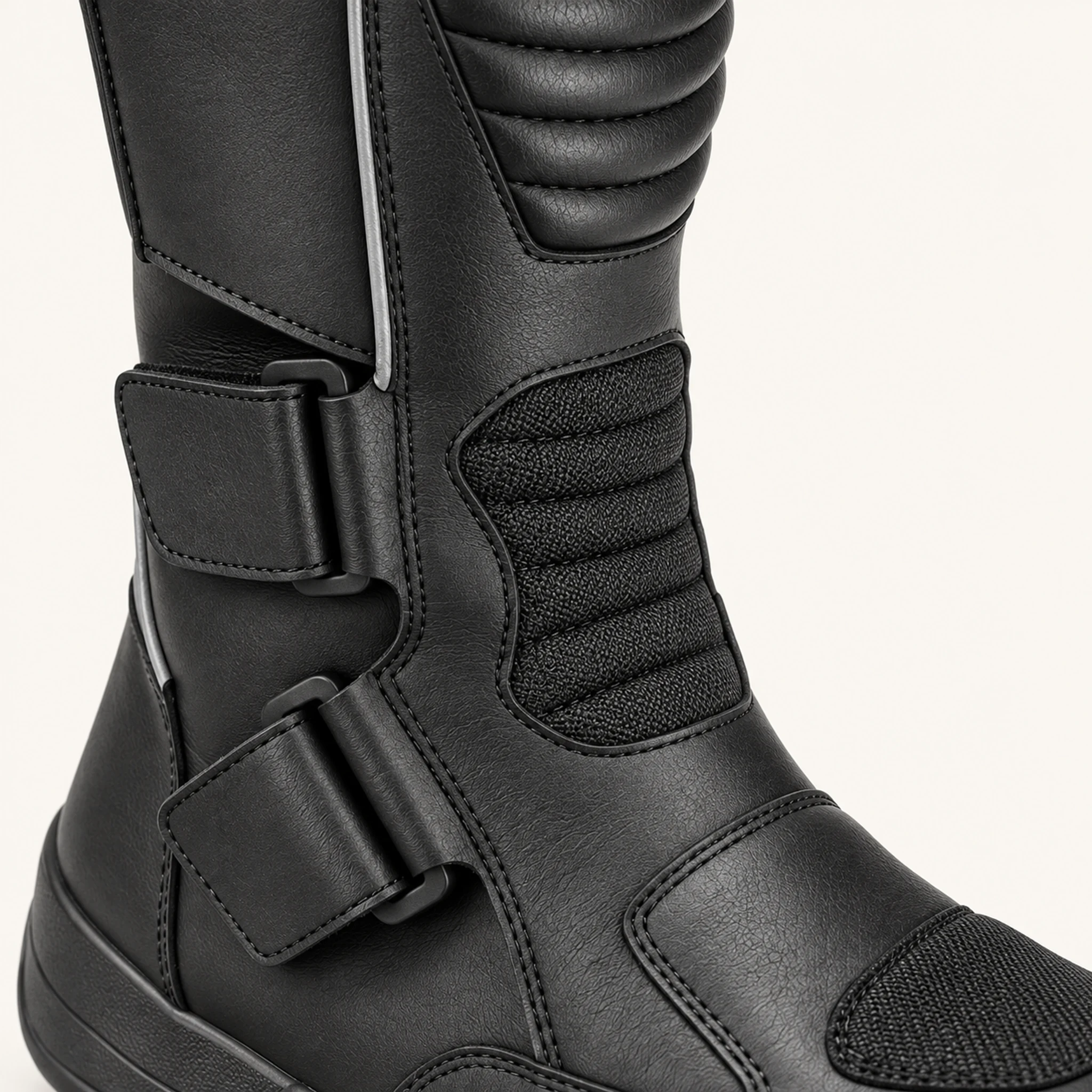 Kochmann Mistral Motorradstiefel in Schwarz, Materialdetail