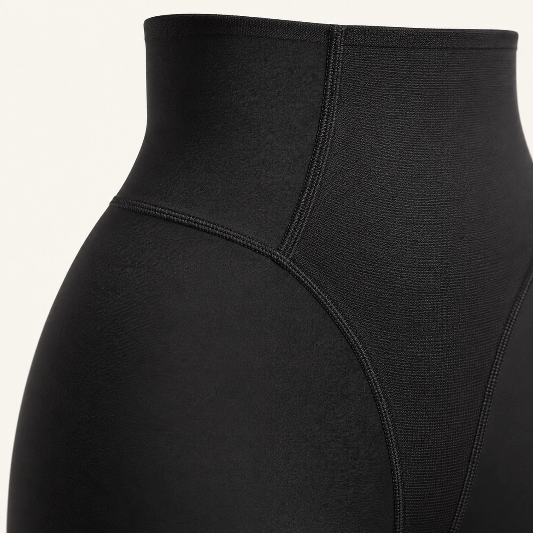 Orirose Miederhose in Schwarz, Materialdetail